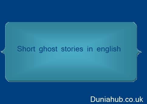 Short ghost stories in english
