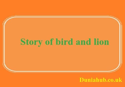 english story of bird and lion